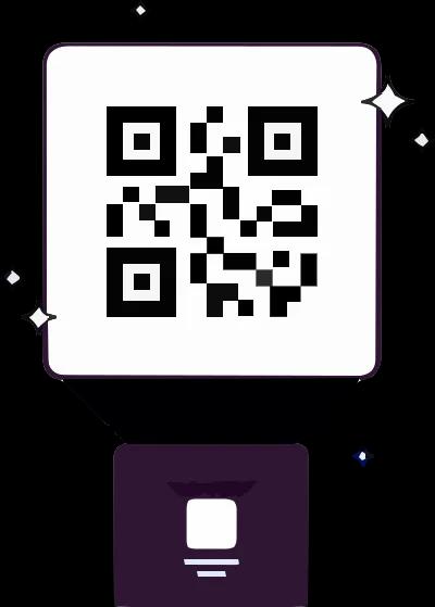 qr image with a tooltip format